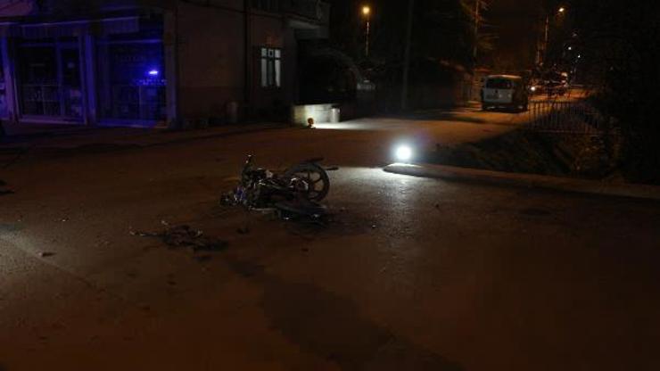 Tokat’ta hafif ticari araçla motosiklet çarpıştı: 1 yaralı
