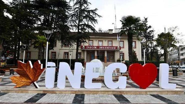 İnegöl, 19 ilin nüfusunu geride bıraktı