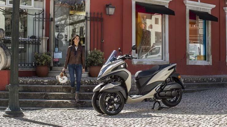 Motosiklette kışın yol tutuşunu artırıyor