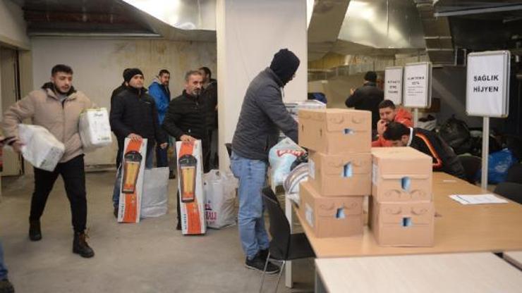 Galatasaray deprem bölgesi için harekete geçti