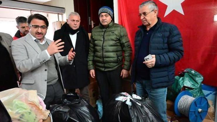 Kemerden deprem bölgesine yardım eli