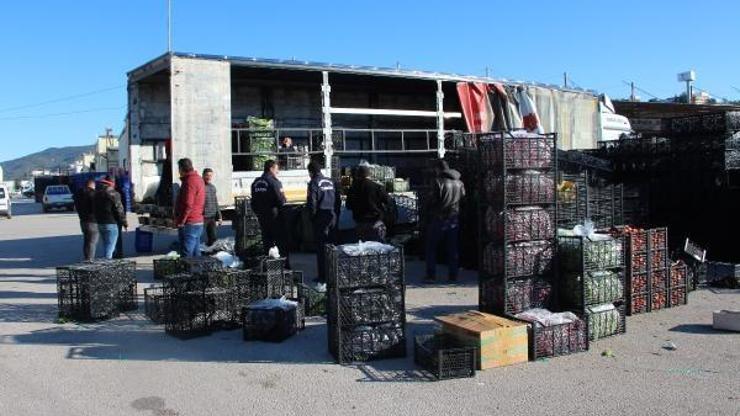Kumlucadan afet bölgesine 100 ton sebze