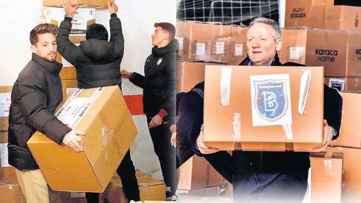 Spor dünyası el ele verdi Yardımlar çığ gibi büyüyor