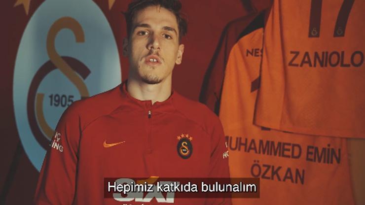 Zaniolo, Muhammed Emin Özkanın anısında 17 giyecek