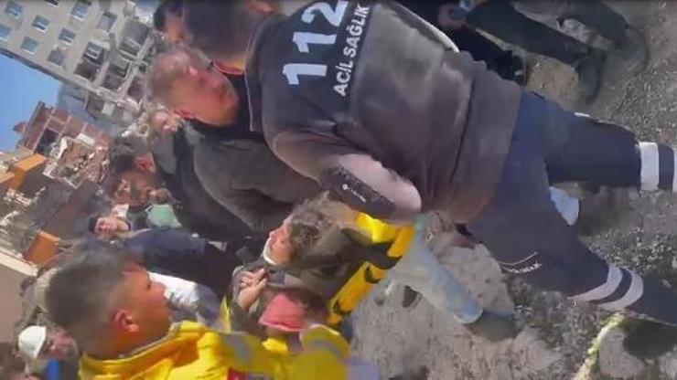 14 yaşındaki kız çocuğu 52 saat sonra kurtarıldı