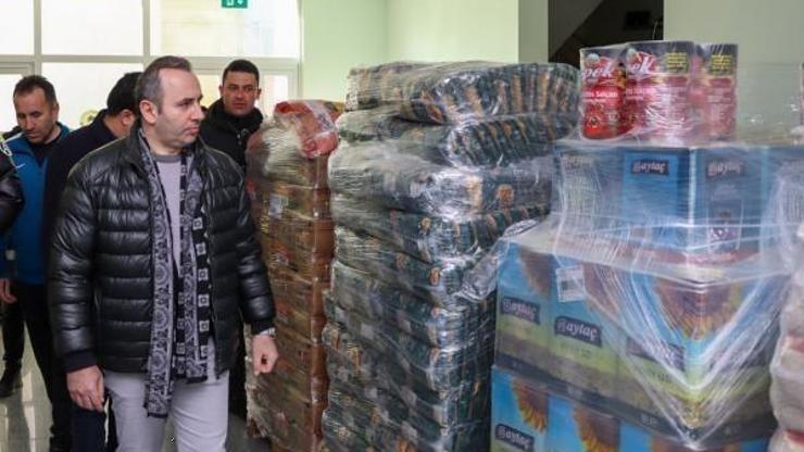 Yalova Belediyesi depremzedeler için sosyal marketi hizmete açtı