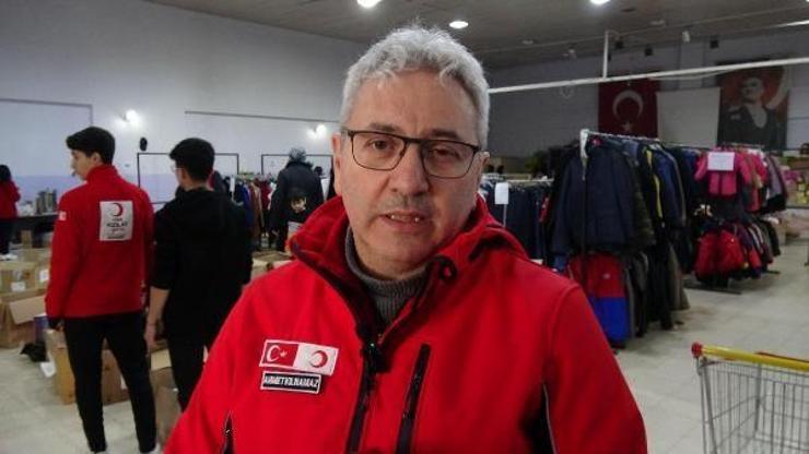 Edremitte depremzedeler için ücretsiz market