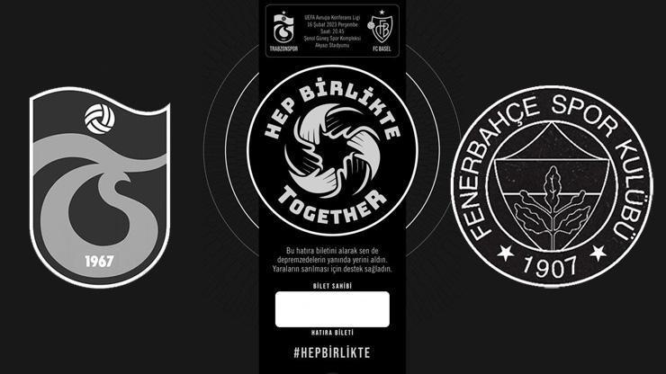 Fenerbahçe bin adet bilet aldı, Trabzonspor teşekkür etti