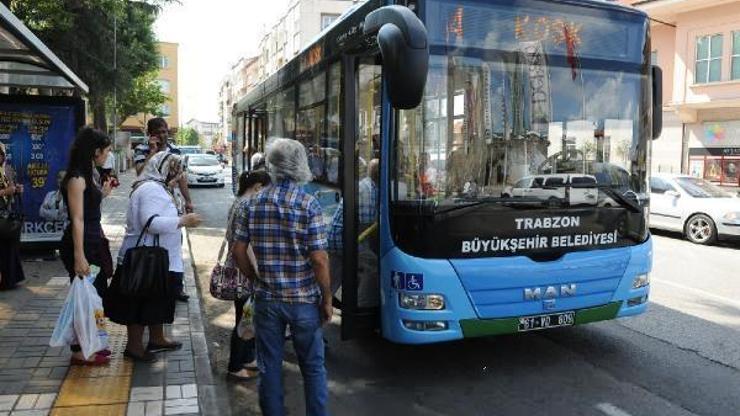 Trabzonda depremzedelere ücretsiz ulaşım imkanı