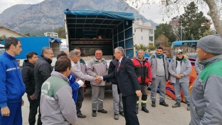 Başkan Topaloğlundan personele teşekkür