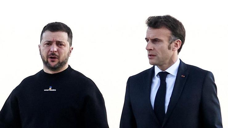 Zelenski: Macron vaktini boşa harcıyor