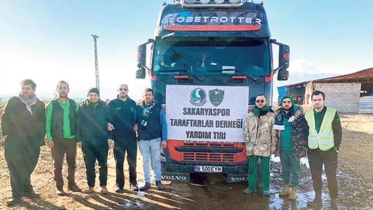 Sakaryaspor taraftarı yaraları sarmak için çalışıyor