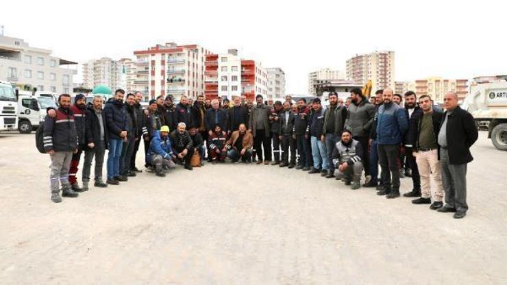 Deprem bölgesine giden arama kurtarma ekibi Mardin’e döndü