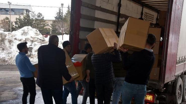 Bitlis’ten deprem bölgesine bugüne kadar 120 TIR yardım gönderildi