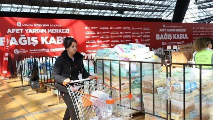 Büyükşehirden 13 bin 574 depremzede aileye yardım