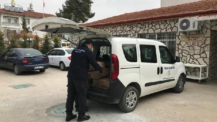 Turhal Belediyesinden depremzedelere destek