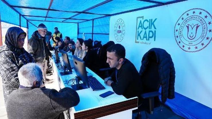 Muş Valiliğinden Nurhaktaki depremzedeler için açık kapı hizmeti