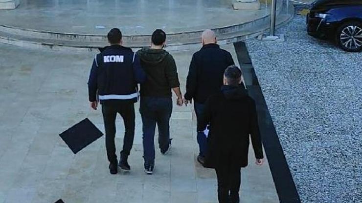Muğlada yakalanan müteahhit tutuklandı