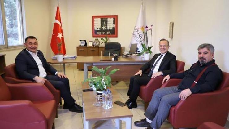Başkan Yücelden, Rektör Günere ziyaret