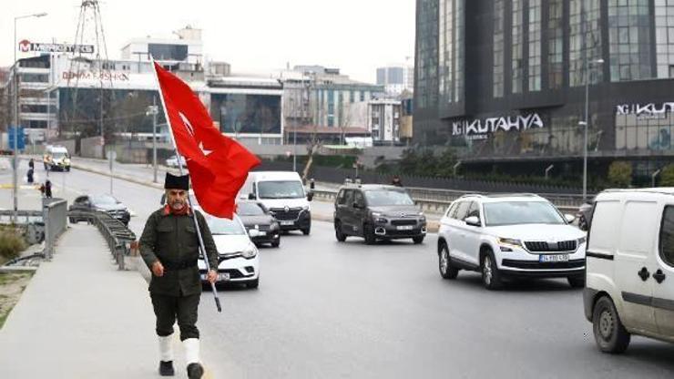 Çanakkale şehitleri için 400 kilometre yürüyecek