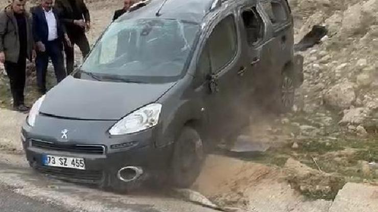 Siirt’te hafif ticari araç takla attı: 1 yaralı