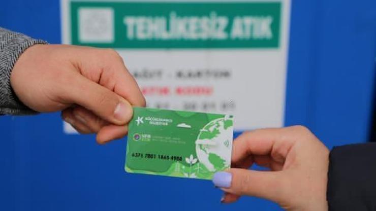 Küçükçekmece’de atıkların toplanması için ‘Benim Kartım’ uygulaması