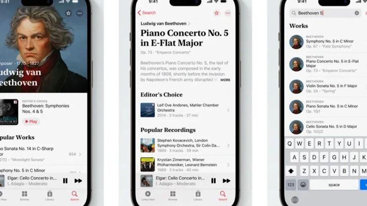 Music Classical, Apple Music’in bir parçası oldu