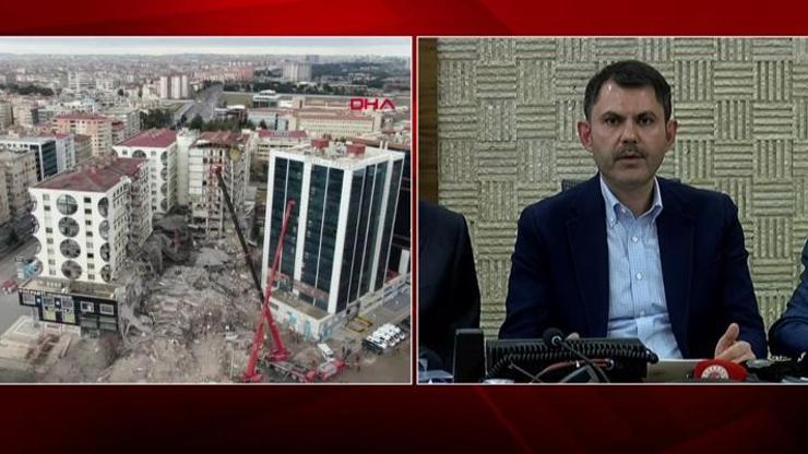 Bakan Kurumdan deprem bölgesinde açıklamalar: 27 bin 253 konutun yapımı başladı