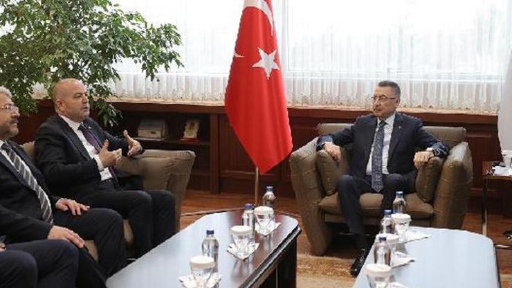 Cumhurbaşkanı Yardımcısı Oktay, Anavatan Partisi Genel Başkanı Çelebi ile görüştü