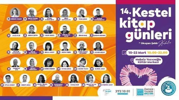 Kestel Belediyesi 14üncü Kitap Günleri başlıyor