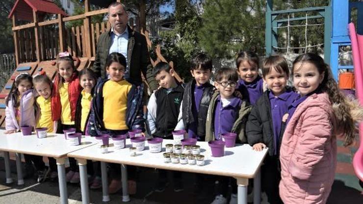 Öğrencilere atalık tohumu ve çimlendirilmesini öğrettiler