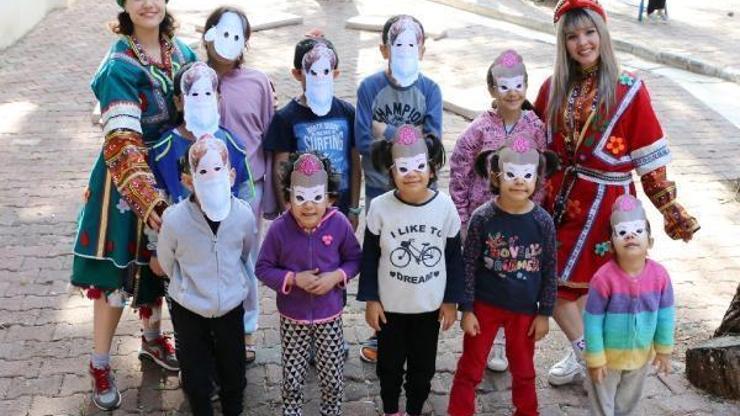 Depremzede çocukların kafası aktivitelerle dağılıyor