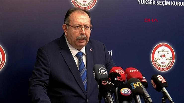 YSK Başkanı Yenerden adaylık ücretlerine ilişkin açıklama