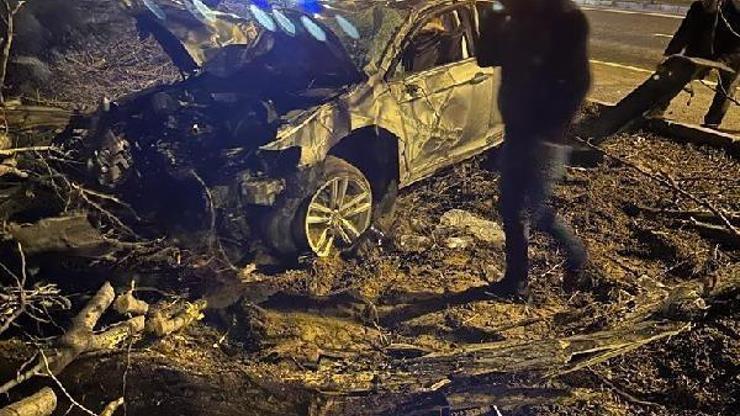 Nevşehir’de otomobil devrildi: 1 yaralı