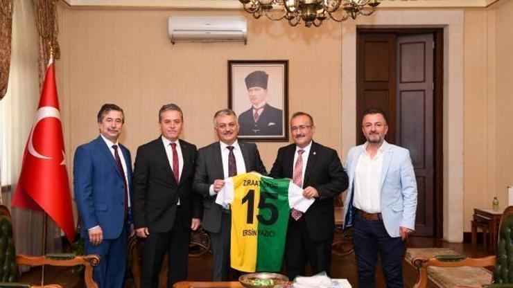 Burdur ASKFden Vali Yazıcıya ziyaret