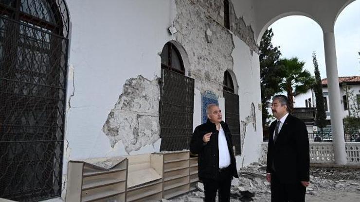 Vali Yılmaz: Envar’ul Hamit Camii, aslına uygun olarak restore edilecek