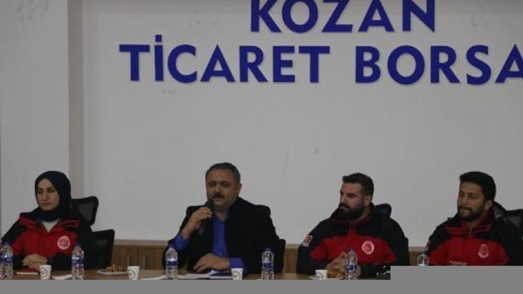 Kozanda afet farkındalık eğitimi