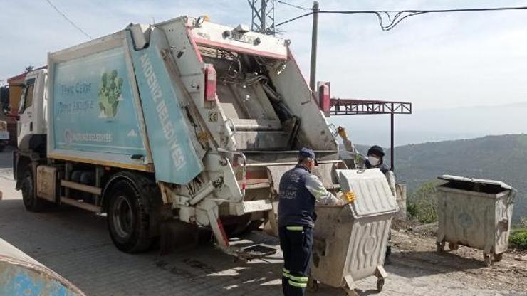 Akdenizde temizlik çalışmaları sürüyor