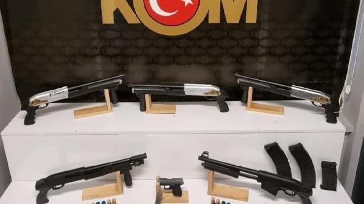 Kayseride kaçak silah ticareti yapan 3 kişiye gözaltı