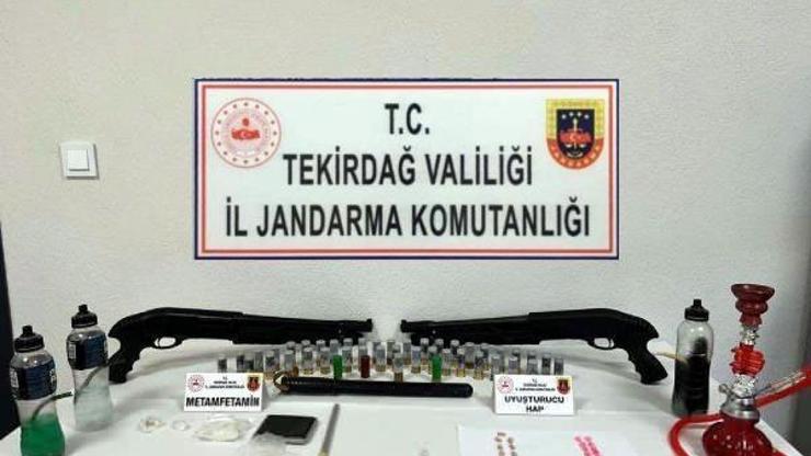 Tekirdağda uyuşturucu operasyonu: 1 gözaltı