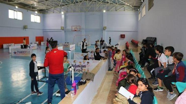 Siirt’te geleceğin yetenekli sporcuları seçiliyor
