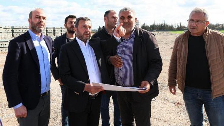 Başkan Kocaispirden Millet Bahçesi alanında inceleme