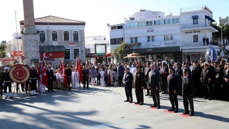 Bodrumda Çanakkale Zaferinin 108inci yılı kutlandı