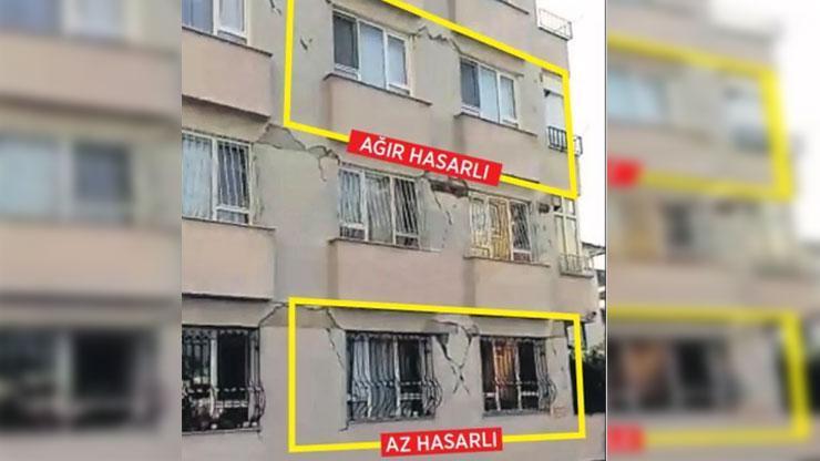 Şaşırtan karar: Apartman aynı hasar farklı
