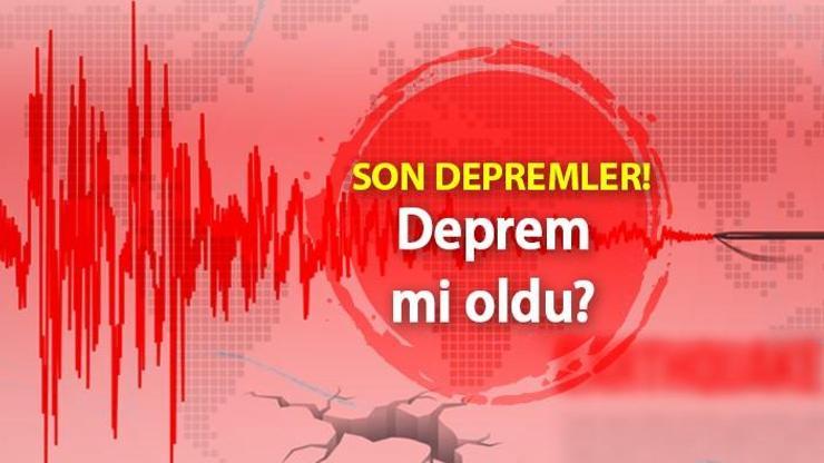 Son dakika deprem haberleri 22 Mart 2023 Kandilli Rasathanesi ve AFAD son depremler...
