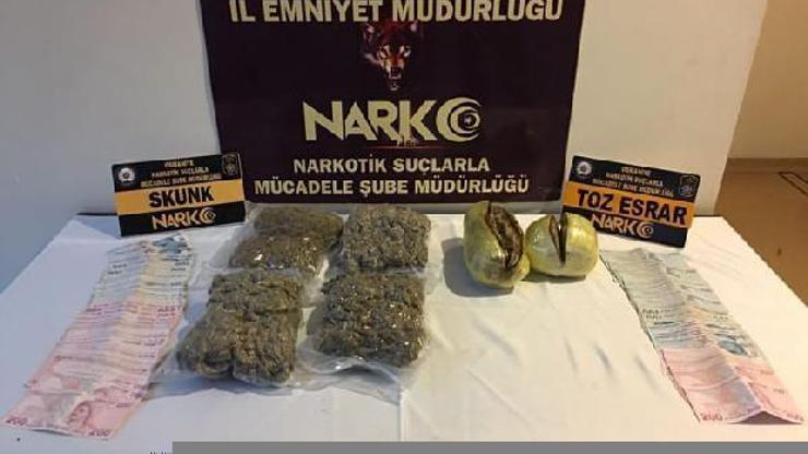 Osmaniye’de uyuşturucu operasyonlarına 2 tutuklama