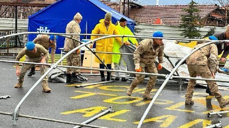 Van Jandarma Komutanlığı ekipleri, Malatyada çalışmalarını sürdürüyor