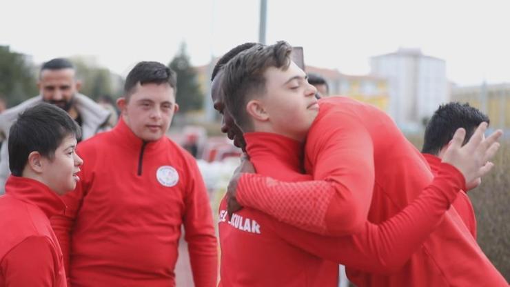 Kayserisporun özel misafirleri vardı