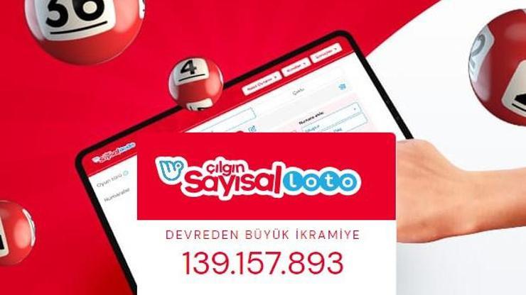 Çılgın Sayısal Loto 22 Mart 2023 sonuçları canlı çekiliş sonrası millipiyangoonline.com adresinde olacak
