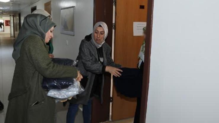 Vanda yurtta kalan depremzedelere yardım